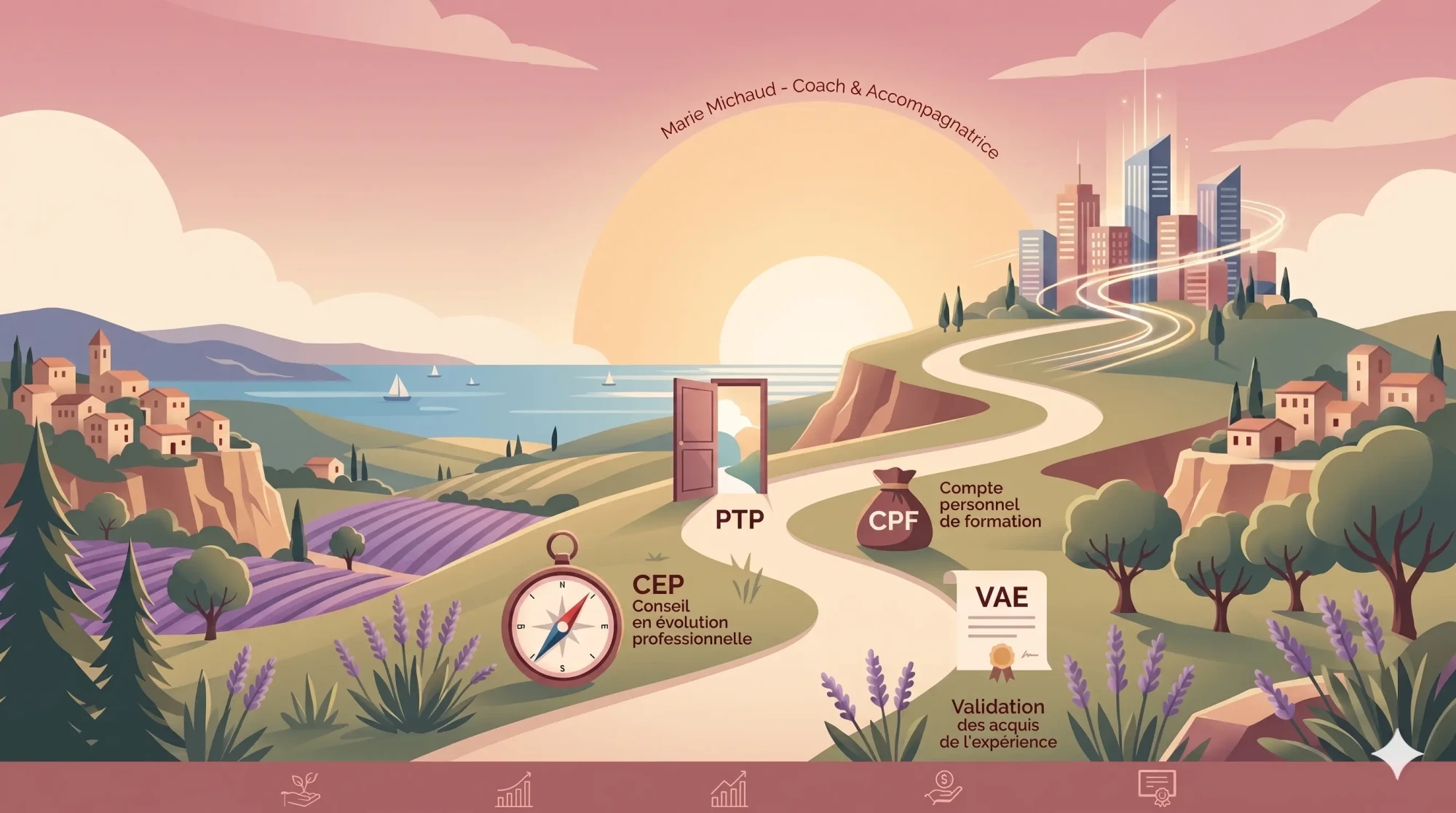 transition professionnelle paca