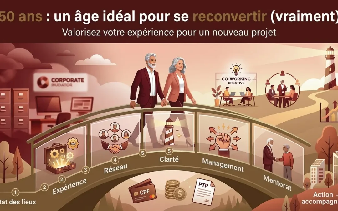 Reconversion professionnelle après 50 ans : par où commencer ?